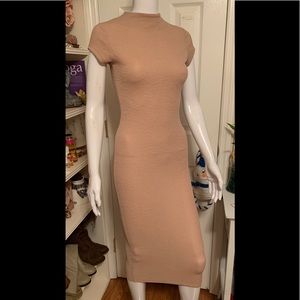 Snap bodycon dress